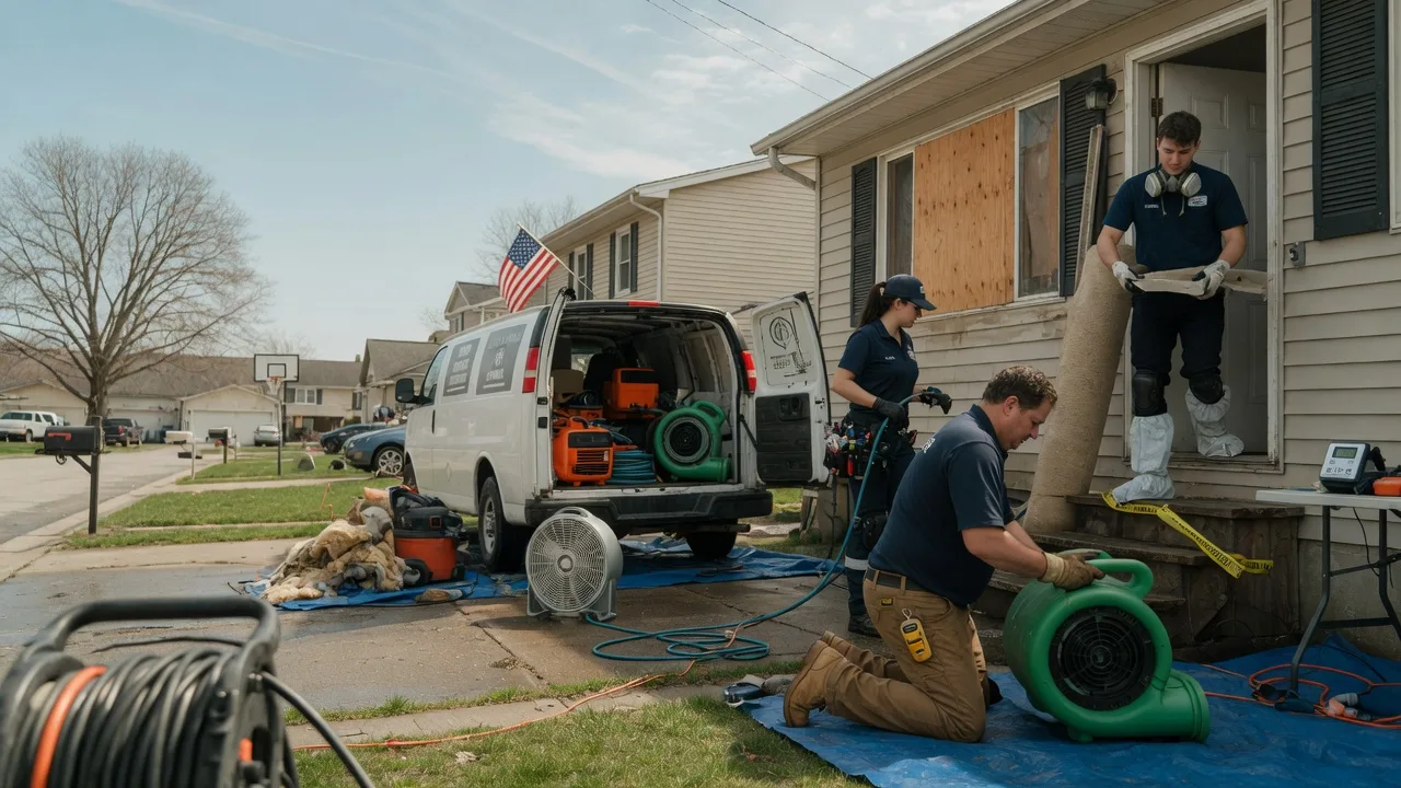 Water Damage Restoration in Ladysmith, WI near me